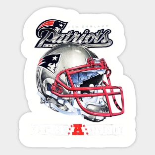 New England Patriots - Football Helmet Sticker